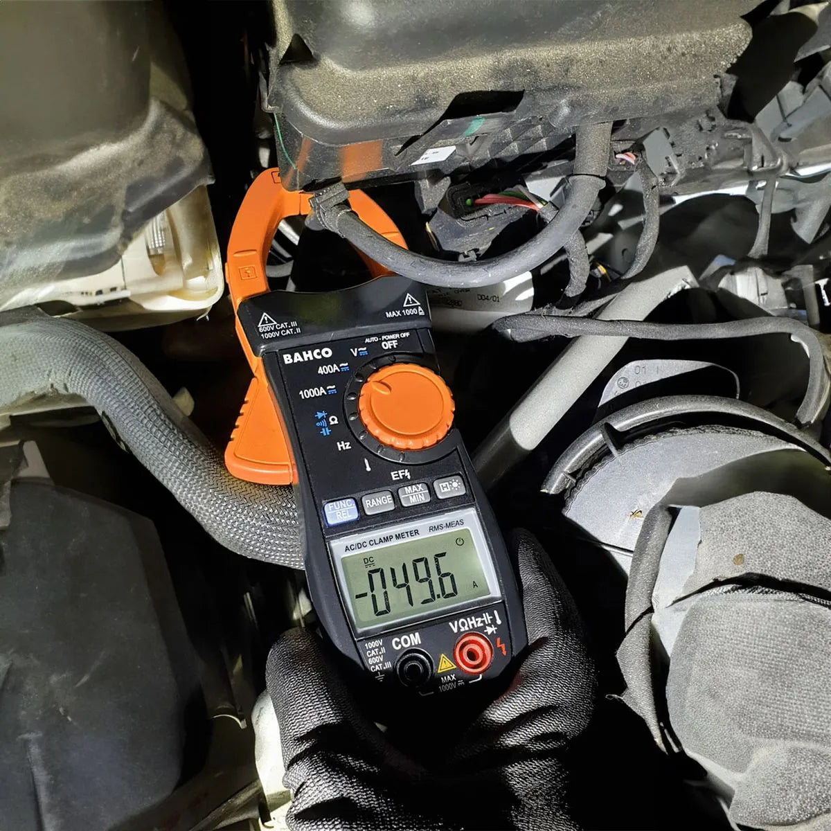 Pinza Amperimétrica Digital True RMS 1000 A CA/CC