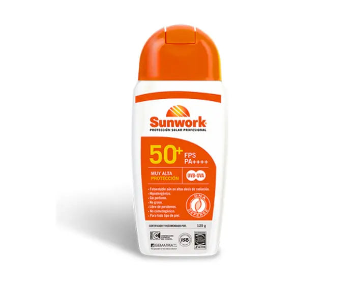 Protector Solar FPS 50+ Sunwork 120 gr.