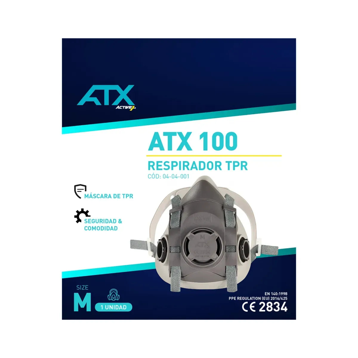 Respirador TPR Activex ATX 100