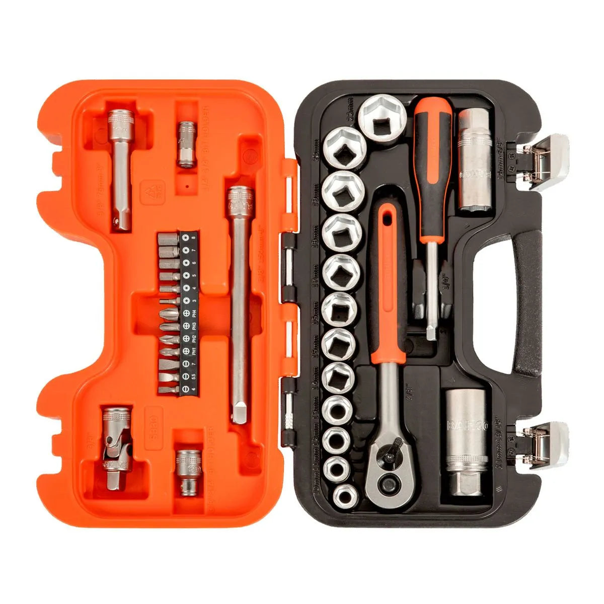 Set Dados y Accesorios 3/8" 33 Piezas