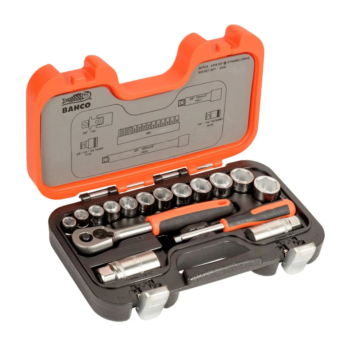 Set Dados y Accesorios 3/8" 33 Piezas