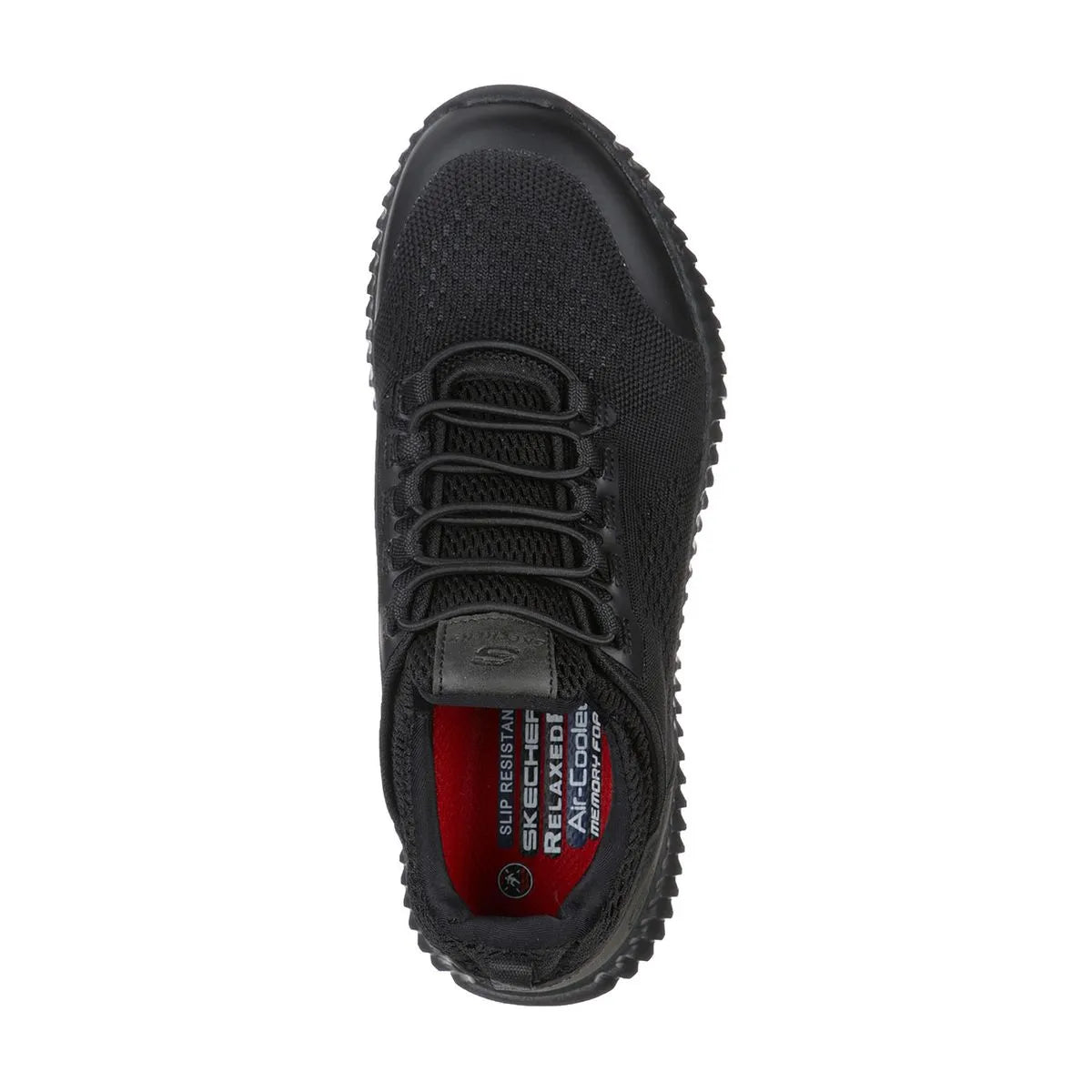 Zapatilla de Trabajo Skechers Cessnock - Carrboro SR Negro Mujer