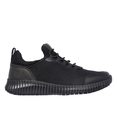 Zapatilla de Trabajo Skechers Cessnock - Carrboro SR Negro Mujer